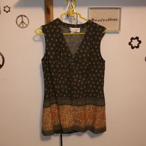 Vintage 80s Two Piece Summer Outfit